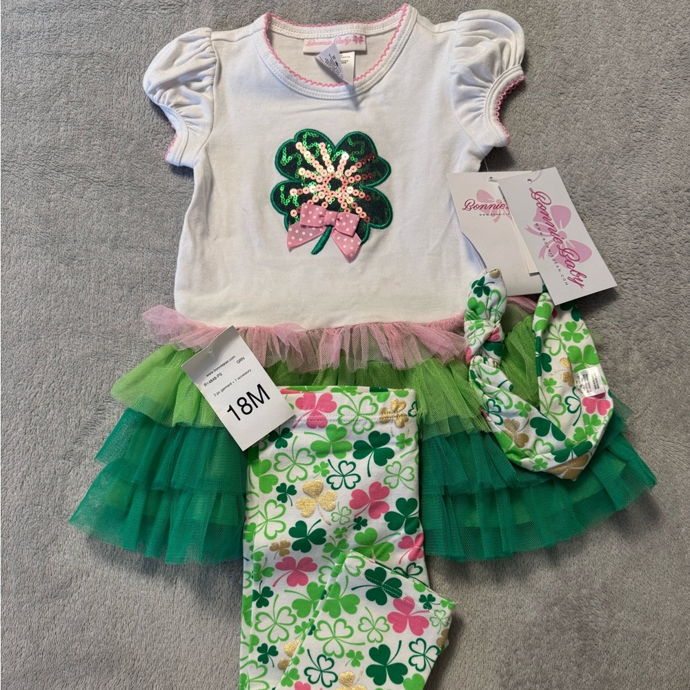 Bonnie Baby 3-Piece St. Patrick’s Day Set